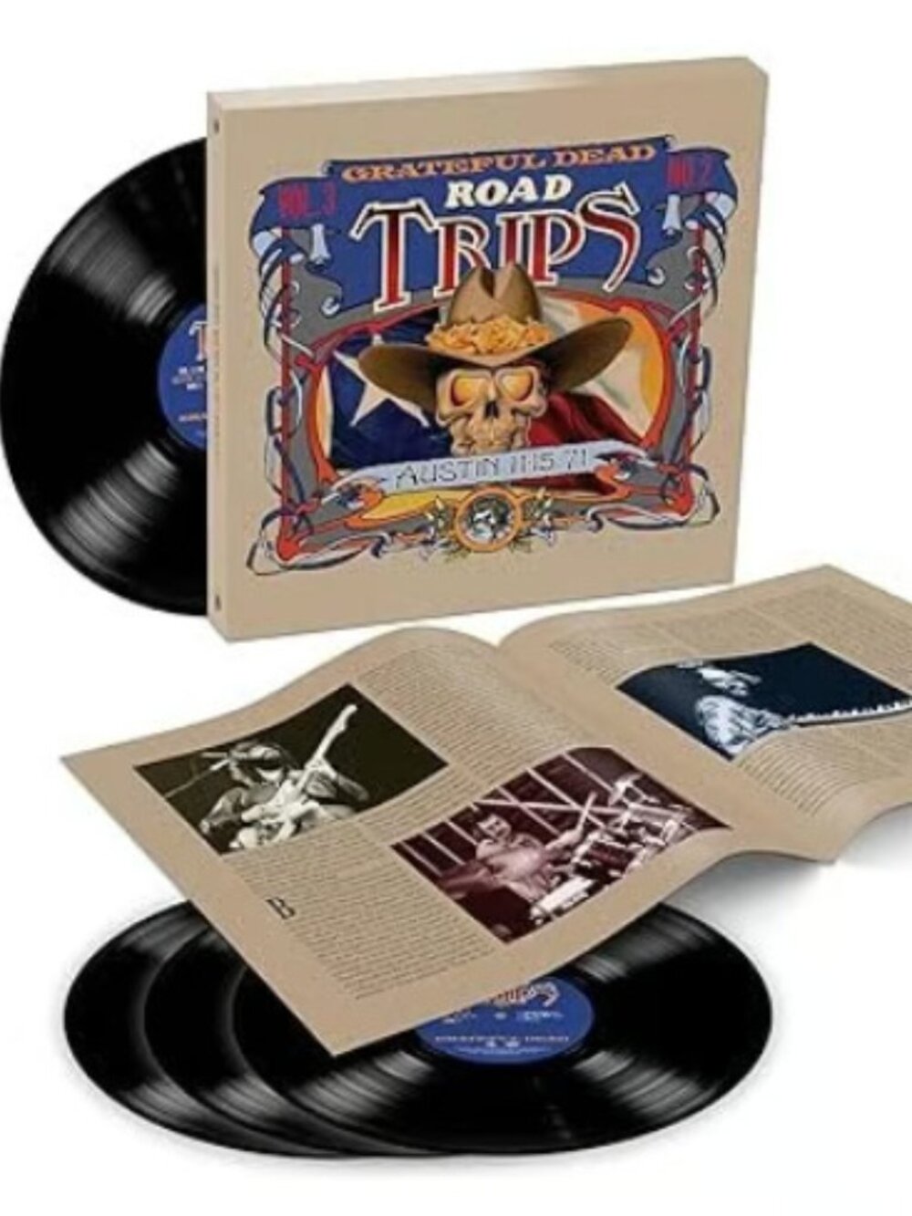 Grateful Dead Road Trips Vol. 3 No. 2 (4-LP) ~ Exclusive/Ltd Ed 3,000 ~ Sealed!